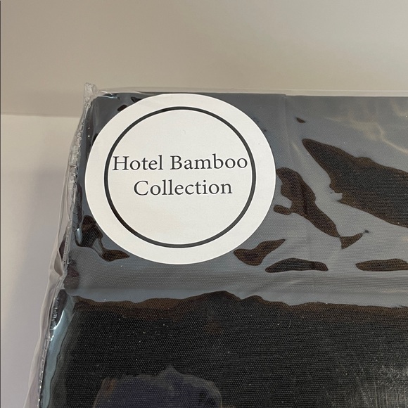 NWT Hotel Bamboo Collection Queen Sheet Set - Black - Picture 3 of 5